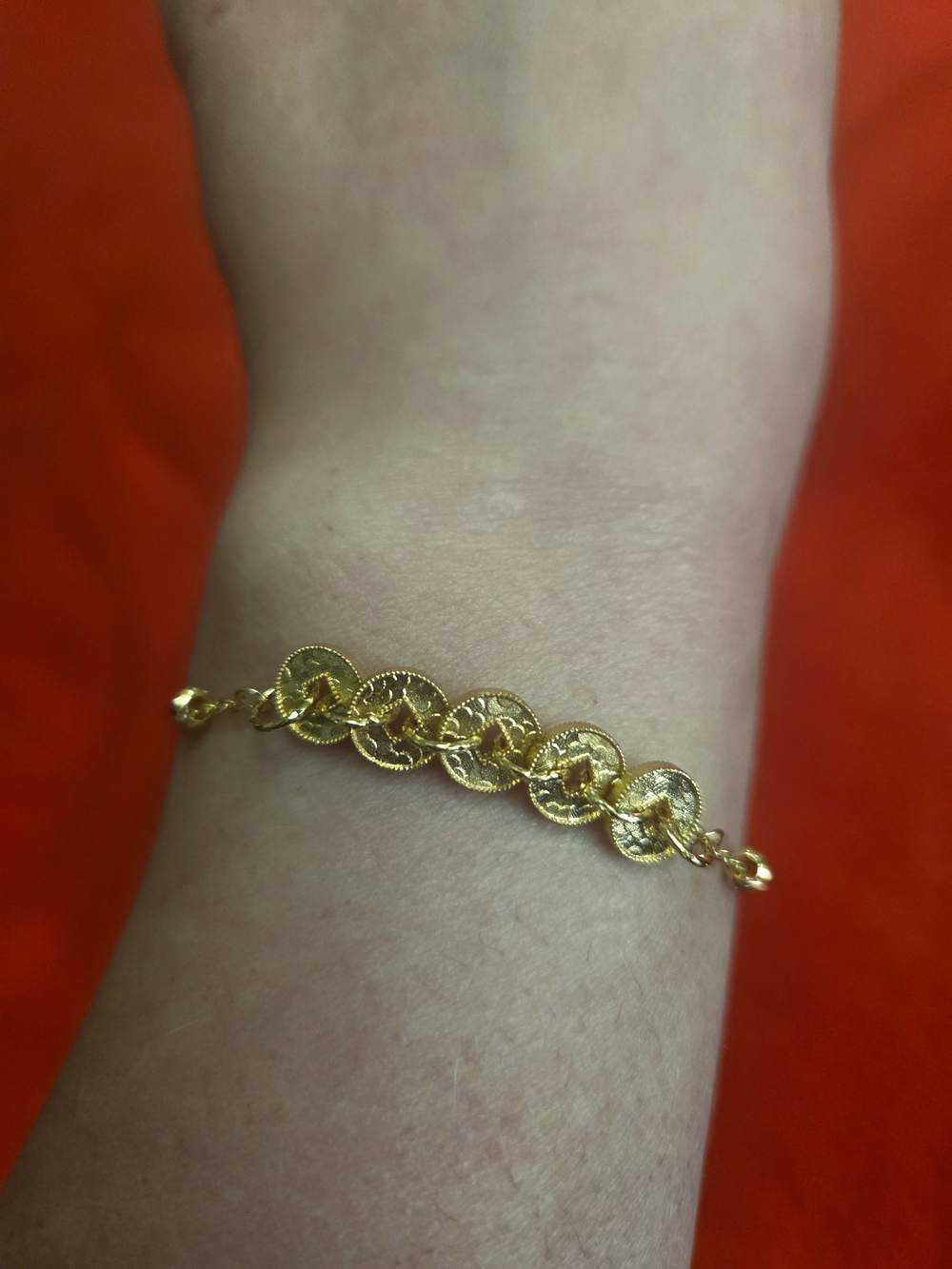 Genuine Charm Real Gold Bracelet with mold inside Certificate – Elegant Classic
